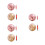 6Pcs Inflatable PVC Glitter Sequin Beach Balls for Pool and Beach Fun 10