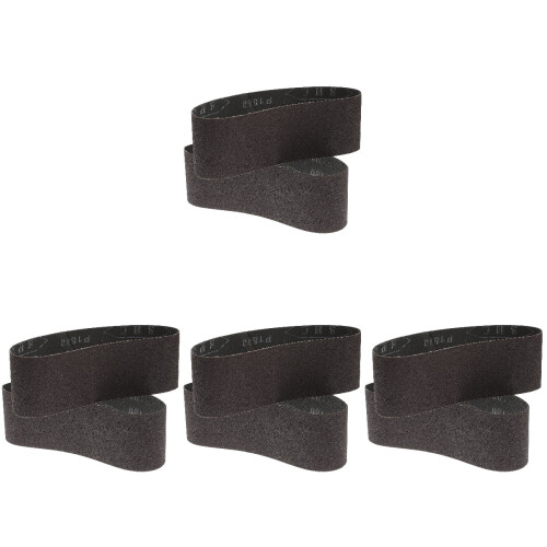 8Pcs 180 Grit Belt Sander Paper Sanding Belts Durable Woodworking Tool 1