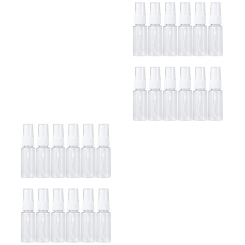 24Pcs Transparent Makeup Spray Bottles Pump for Storage 2