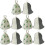 10Pcs Comfortable Thick Sauna Hats with Lanyard for Home Bath Use 6