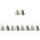10Pcs Comfortable Thick Sauna Hats with Lanyard for Home Bath Use 5