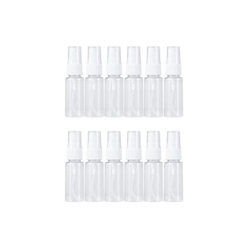 24Pcs Transparent Makeup Spray Bottles Pump for Storage