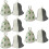 10Pcs Comfortable Thick Sauna Hats with Lanyard for Home Bath Use 11