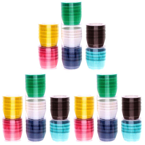 2100Pcs Assorted Color Cupcake Liners Paper Baking Cake Cups 1