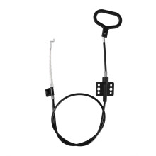 4Pcs Black Recliner Accessories Metal D Ring Pull Handles for Sofas