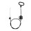 4Pcs Black Recliner Accessories Metal D Ring Pull Handles for Sofas 1