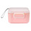 2Pcs Box Pink Travel Dispenser with Strap Easy Clean 1