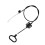 4Pcs Black Recliner Accessories Metal D Ring Pull Handles for Sofas 10