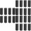 150Pcs Black Empty Lipstick Wrapping Boxes Paper Boxes for Cosmetics 6