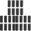 150Pcs Black Empty Lipstick Wrapping Boxes Paper Boxes for Cosmetics 2