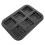 4Pcs Non-Stick Black Square Muffin Pan Mini Loaf Baking Mold for Cake 9