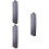 3Pcs Foldable Grey Hanging Bag 10 Layers Storage Organizer for Clothes 5