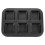 4Pcs Non-Stick Black Square Muffin Pan Mini Loaf Baking Mold for Cake 11