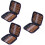 3Sets Crochet Hook Set Light Brown Non-Slip Handles DIY Knitting Tools 7