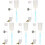 5Sets Drinking Feeder Splash-Proof Water Dispenser for Cage 2