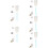 5Sets Drinking Feeder Splash-Proof Water Dispenser for Cage 10