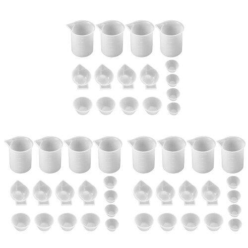 48Pièces Accessoires Silicone Epoxy Multi Usage Pour DIY 1