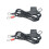 2Pcs Heavy-Duty Sae Battery Power Cable Black Solar Panel Connection 5