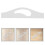 5Pcs Clear Acrylic Charcuterie Board Handle Stencils for Woodworking 5