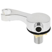 2Pcs Handheld Shower Head Holder Silver ABS Mount for Shampoo Bed Use