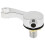 2Pcs Handheld Shower Head Holder Silver ABS Mount for Shampoo Bed Use 1