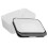 3Pcs Portable Wipes Dispenser Nursery Storage Dark Grey PP 2