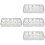 2000Pcs Light Yellow Full Cover False Nails Nail Tips for Nail Art 5