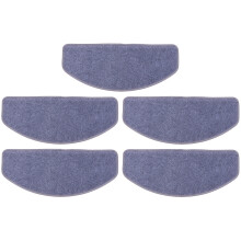 3Sets Indoor Grey Stair Step Carpets Soft Durable Self-Adhesive Mats