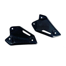 Carbon Fiber Motorcycle Accessories Heel Plates Guards Footrests for  Z900 Z900SE 2017-2024