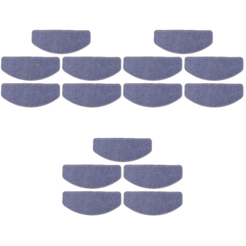 3Sets Indoor Grey Stair Step Carpets Soft Durable Self-Adhesive Mats 2