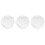 3Pcs Transparent Plastic Sweet Jars with Lids Hexagonal Snack Storage 6
