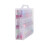 2Pcs Nail Polish Organizer Case Clear Plastic Holder for 48 Bottles 1