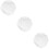 3Pcs Transparent Plastic Sweet Jars with Lids Hexagonal Snack Storage 11