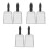 6Pcs Lightweight Silver Metal Mesh for Beach Sand Filtering 8