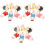 18Pcs Cute Ceramic Chopsticks Rest Decorative Tableware Organizer 3