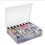 2Pcs Nail Polish Organizer Case Clear Plastic Holder for 48 Bottles 9