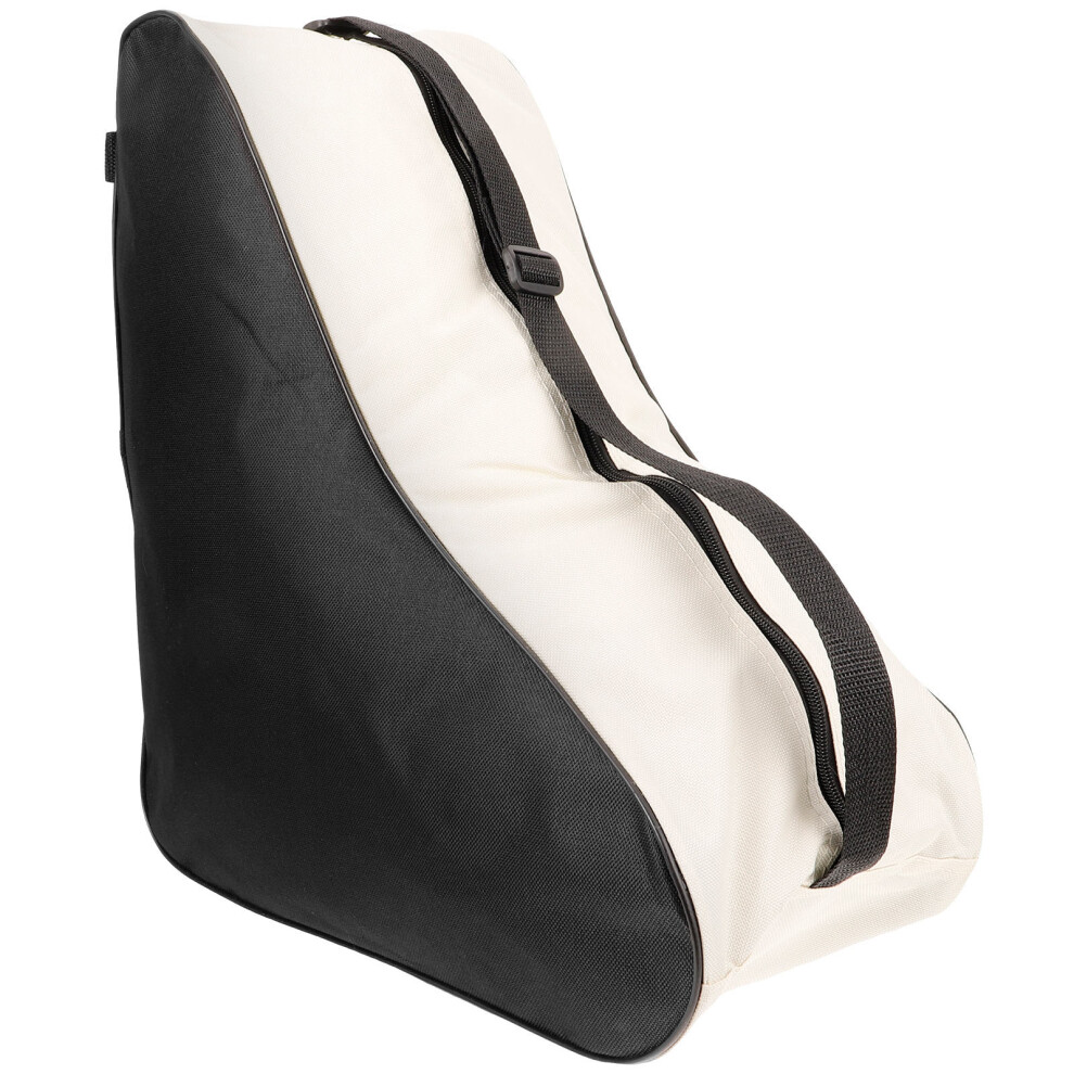 2St Zwarte Draagbare Skates Tas Van Oxford Stof Met Organizer Functie-image