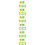 72Pcs Measuring Tape Keychain Durable Material Assorted Color Compact 4