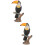 2Pcs Decorative PVC Toucan Simulation Bird Models for Educational Use 9