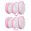 4Pcs Lightweight Pink Butterfly Enclosure for Caterpillar Storage 1