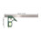 4Pcs Durable Stainless Steel Woodworking Angle Measurement Ruler 10