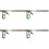 4Pcs Durable Stainless Steel Woodworking Angle Measurement Ruler 6