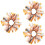 3Pcs Cute Halloween Kitten Collars Durable Polyester Assorted Colors 8
