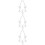 3Pcs Silver Alloy Double-Layer Belt Chains for Women Men Pants Decor 10