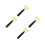 4Pcs Ergonomic Rubber Rollers for Car Wraps Sound Deadening Mat Tool 10