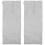 2Pcs Grey Ironing Board Protective Bags Oxford Cloth Use 4