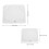 4Pcs White Polyester Drawstring Straining Bags for Juice Wine Brew 10