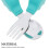 5Sets Spoon Fork Durable Stainless Steel Multicolor 6
