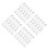 40Pcs Clear Pet Milk Storage Bottles Sturdy Reusable Drink Containers 10