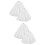 4Pcs White Polyester Drawstring Straining Bags for Juice Wine Brew 9